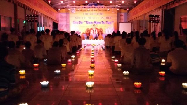 Tiền Giang: Bế mạc khóa tu mùa hè tại chùa Kim Linh
