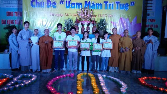 Tiền Giang: Bế mạc khóa tu mùa hè tại chùa Kim Linh