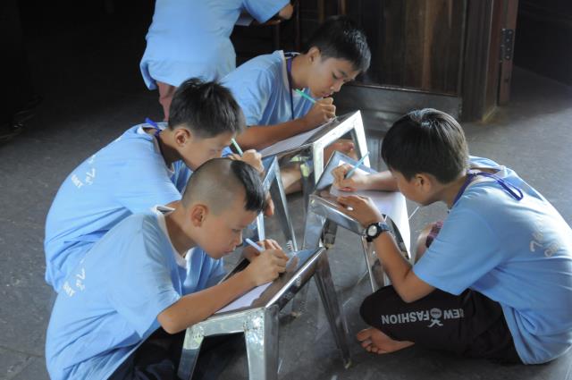 Ngày báo hiếu khóa tu Thiện Tài Đồng Tử