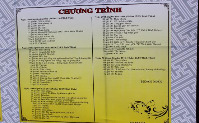 BRVT:  Tất cả đã sẵn sàng cho Đại giới đàn Đồng Huy
