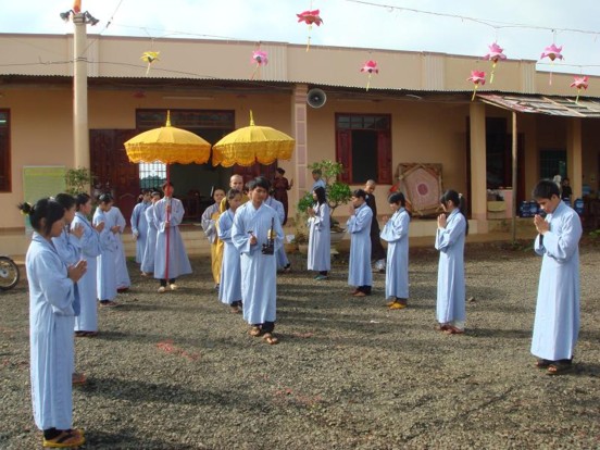 Daknong: Khóa tu mùa hè tại chùa Pháp Viên