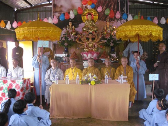 Daknong: Khóa tu mùa hè tại chùa Pháp Viên