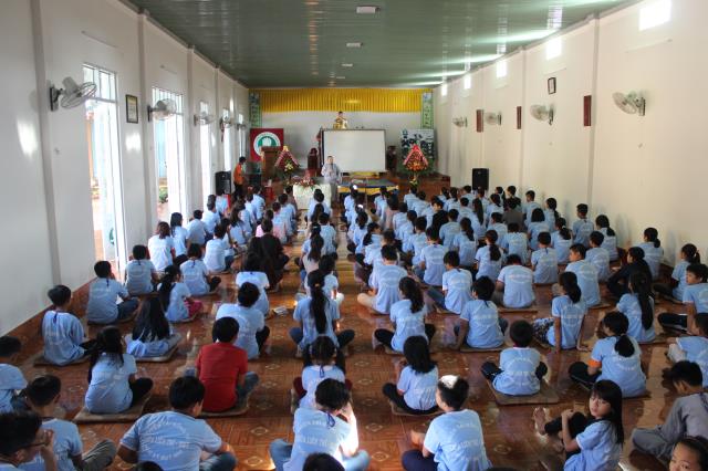 Đắc Lắc: Hoạt động ngày 3 khóa tu Thiện Tài Đồng Tử lần 9