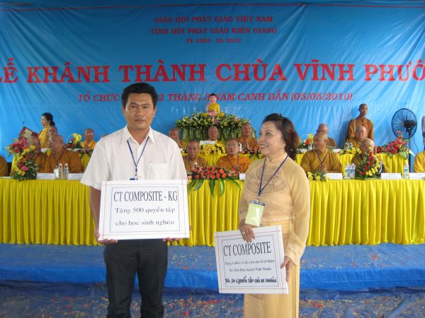 Khánh thành mừng Hội thảo