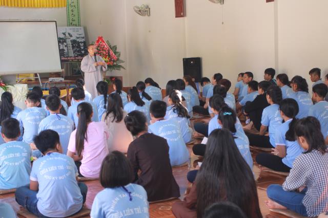Đắc Lắc: Hoạt động ngày 3 khóa tu Thiện Tài Đồng Tử lần 9