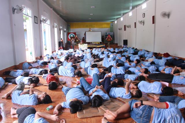 Đắc Lắc: Hoạt động ngày 3 khóa tu Thiện Tài Đồng Tử lần 9