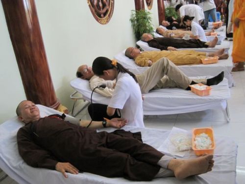 Giọt máu mang tình yêu thương