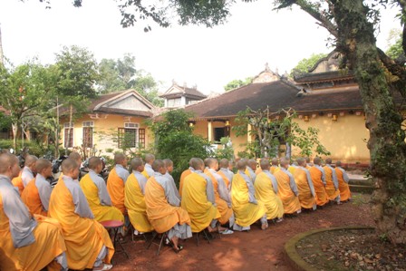 TT. Huế: Giới đàn Minh Hoằng khai đạo giới tử và tấn đàn
