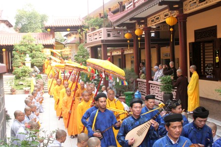 TT. Huế: Giới đàn Minh Hoằng khai đạo giới tử và tấn đàn