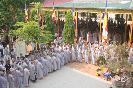 TT. Huế: Giới đàn Minh Hoằng khai đạo giới tử và tấn đàn