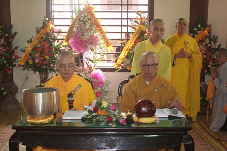 TT. Huế: Giới đàn Minh Hoằng khai đạo giới tử và tấn đàn