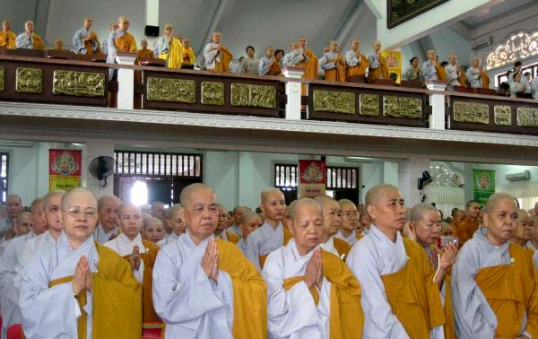 TP.HCM: Lễ Tổng Khai Hạ các điểm An Cư Kiết Hạ PL.2554 – DL.2010