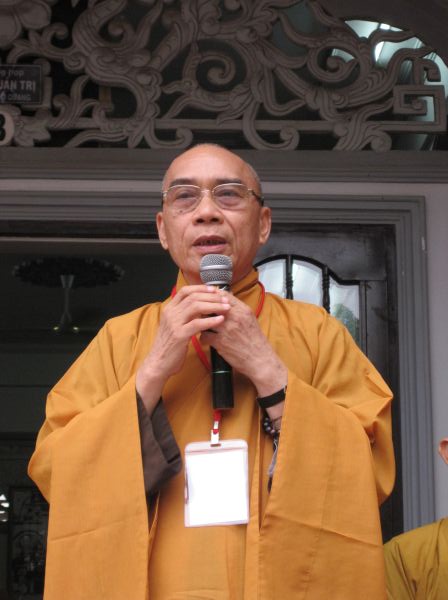 Đoàn thanh Thiếu nhi, Thiếu niên Phật tử về đảnh lễ chư Tôn đức Giáo phẩm lãnh đạo GHPGVN
