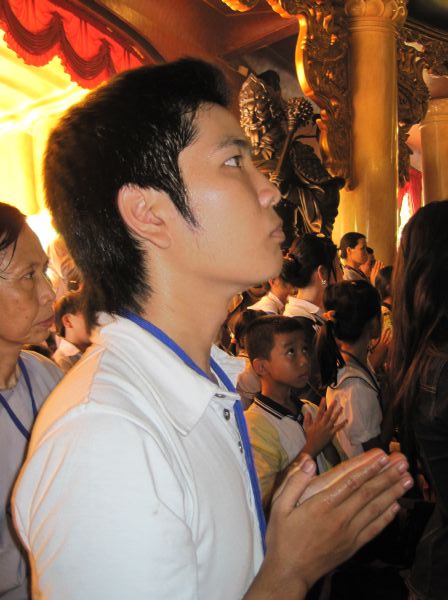 Đoàn thanh Thiếu nhi, Thiếu niên Phật tử về đảnh lễ chư Tôn đức Giáo phẩm lãnh đạo GHPGVN