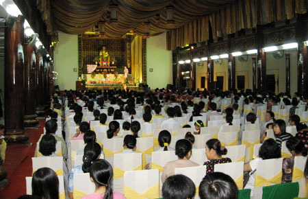 Kiên Giang: Chùa Phật Quang tri ân, ra mắt CLB Thanh niên Phật tử
