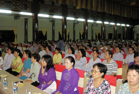 Kiên Giang: Chùa Phật Quang tri ân, ra mắt CLB Thanh niên Phật tử