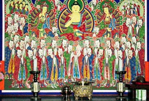 Ngôi cổ tự Truyền Đăng , Hàn Quốc, hộ quốc an dân