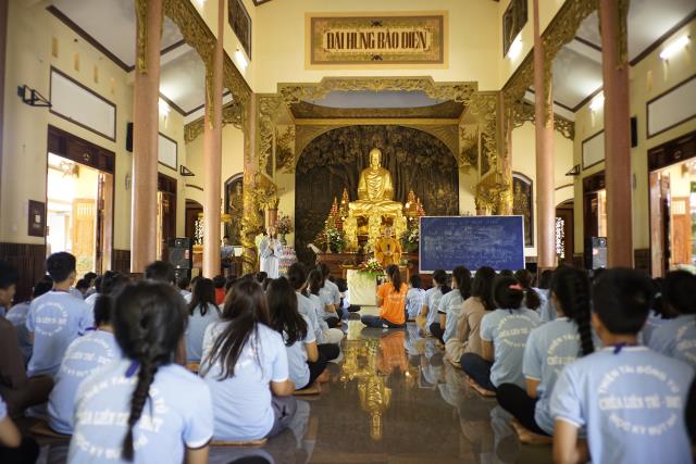 Đắc Lắc: Hoạt động ngày 3 khóa tu Thiện Tài Đồng Tử lần 9