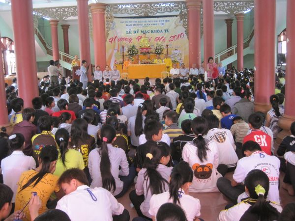 Khép lại khóa tu Hương hội hè – Bình Định