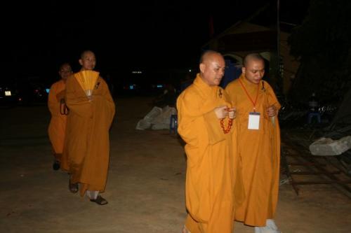 Chùm ảnh đêm thắp nến mầu nhiệm chùa Phật Quang Sơn, tỉnh Lạng Sơn