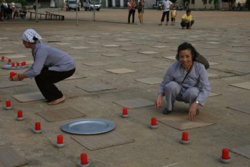 Chùm ảnh: nhộn nhịp hoạt động chào mừng Lễ động thổ chùa Phật Quang Sơn, tỉnh Lạng Sơn