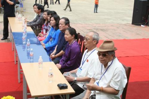 Chùm ảnh: nhộn nhịp hoạt động chào mừng Lễ động thổ chùa Phật Quang Sơn, tỉnh Lạng Sơn