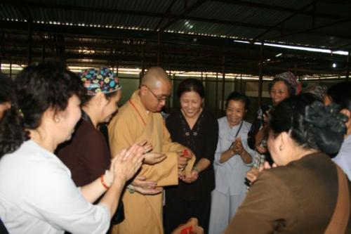 Chùm ảnh: nhộn nhịp hoạt động chào mừng Lễ động thổ chùa Phật Quang Sơn, tỉnh Lạng Sơn