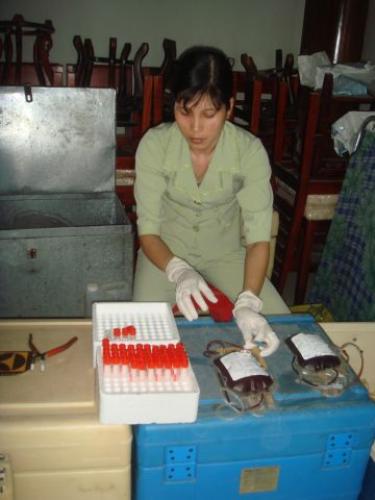 Khởi động hiến máu đón chào hội thảo Phật giáo toàn quốc 2010