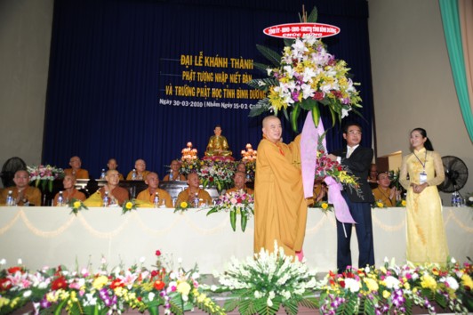 Chùm ảnh: Đại lễ khánh thành tượng Phật nhập Niết bàn dài nhất VN