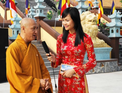 Chùm ảnh: Đại lễ khánh thành tượng Phật nhập Niết bàn dài nhất VN