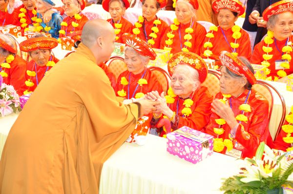 Lâm Đồng: Đại lễ Vu lan Báo hiếu và mừng thọ 600 cụ tại chùa Giác Hải