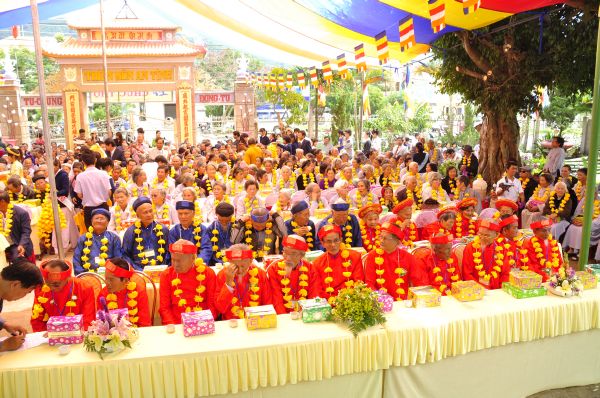 Lâm Đồng: Đại lễ Vu lan Báo hiếu và mừng thọ 600 cụ tại chùa Giác Hải