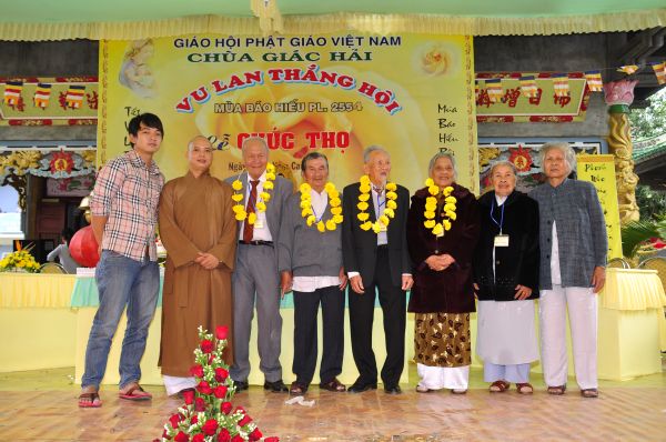 Lâm Đồng: Đại lễ Vu lan Báo hiếu và mừng thọ 600 cụ tại chùa Giác Hải