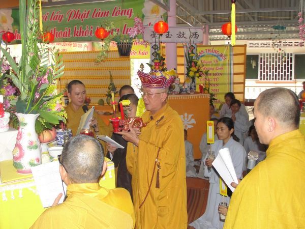 BRVT: Gần 1000 Phật tử tham dự đại lễ Vu lan và Trai đàn giải oan Bạt độ tại chùa Từ Hiếu