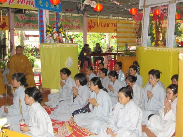 BRVT: Gần 1000 Phật tử tham dự đại lễ Vu lan và Trai đàn giải oan Bạt độ tại chùa Từ Hiếu