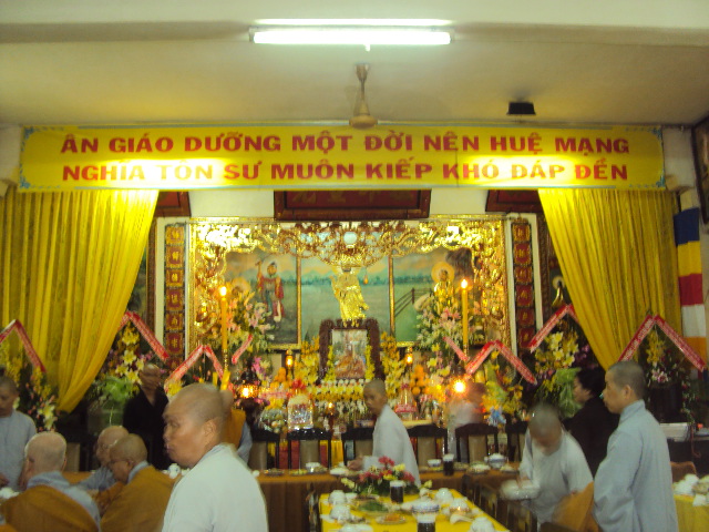 Chùm ảnh: Chùa Giác Ngộ tổ chức lễ húy kỵ cố viện chủ HT thượng Thiện hạ Huệ