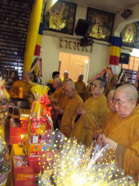 Chùm ảnh: Chùa Giác Ngộ tổ chức lễ húy kỵ cố viện chủ HT thượng Thiện hạ Huệ