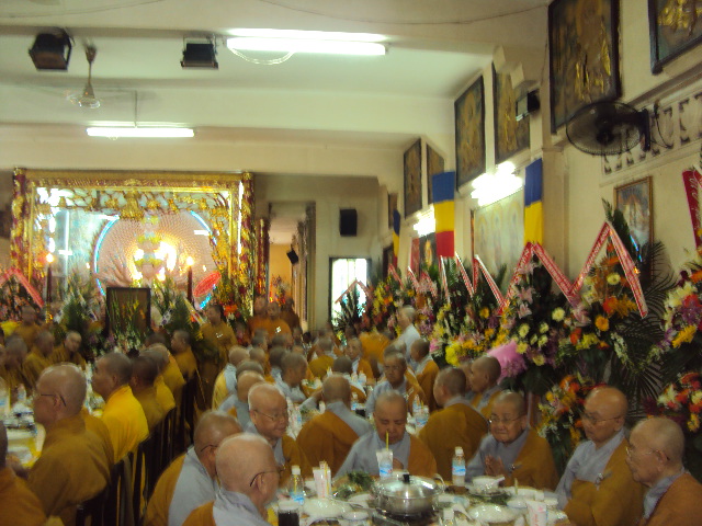 Chùm ảnh: Chùa Giác Ngộ tổ chức lễ húy kỵ cố viện chủ HT thượng Thiện hạ Huệ