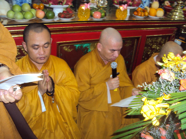 Chùm ảnh: Chùa Giác Ngộ tổ chức lễ húy kỵ cố viện chủ HT thượng Thiện hạ Huệ