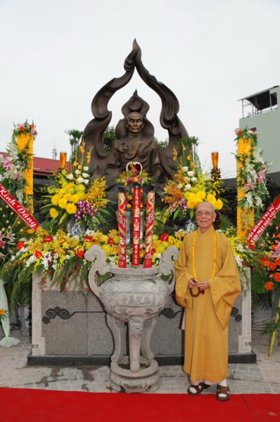 TP.HCM: Khánh thành tượng đài Bồ tát Thích Quảng Đức