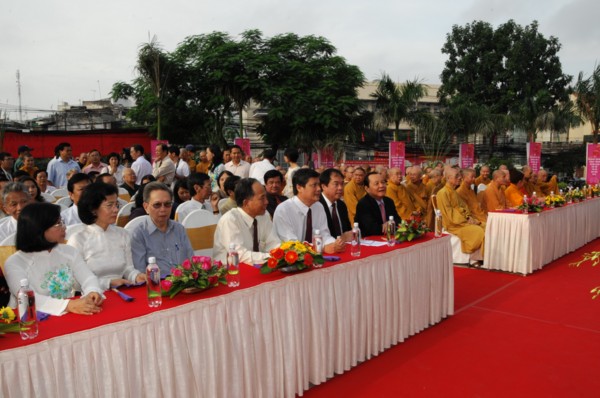 TP.HCM: Khánh thành tượng đài Bồ tát Thích Quảng Đức