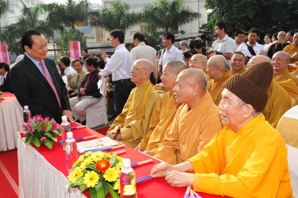 TP.HCM: Khánh thành tượng đài Bồ tát Thích Quảng Đức