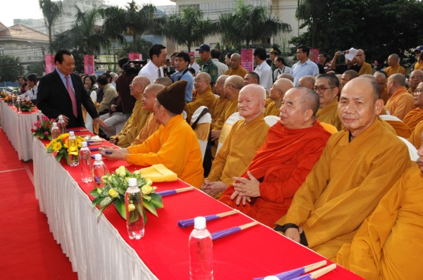 TP.HCM: Khánh thành tượng đài Bồ tát Thích Quảng Đức