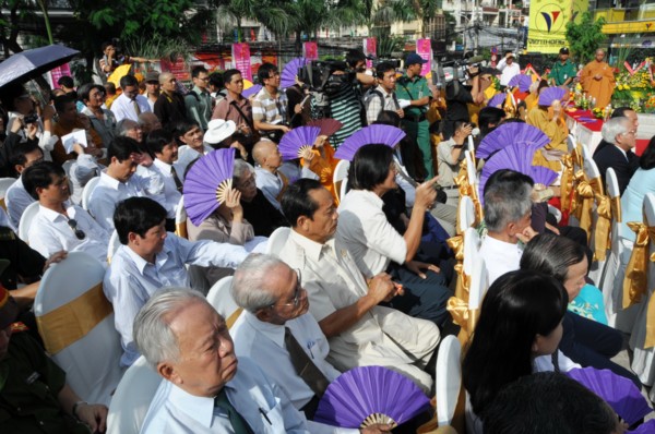 TP.HCM: Khánh thành tượng đài Bồ tát Thích Quảng Đức