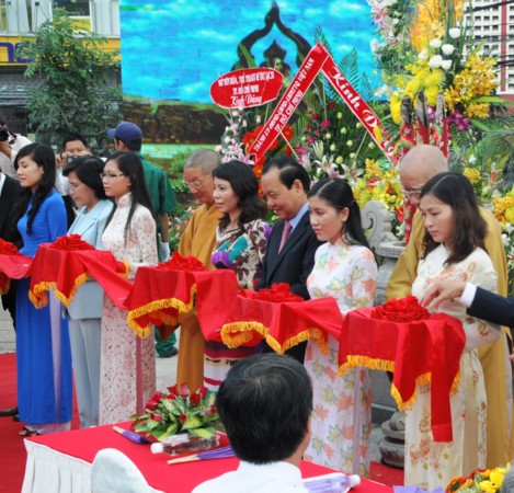 TP.HCM: Khánh thành tượng đài Bồ tát Thích Quảng Đức