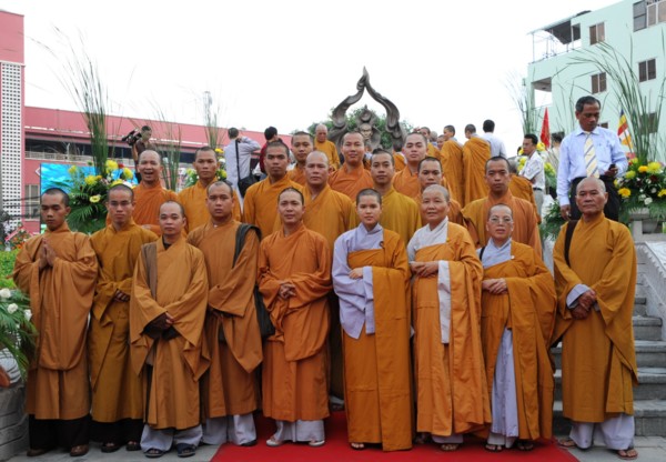 TP.HCM: Khánh thành tượng đài Bồ tát Thích Quảng Đức