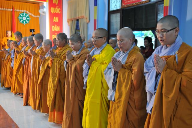 TP. HCM: Hơn 2000 người tham dự đại lễ Vu lan báo hiếu tại chùa Quang Thọ - Hóc Môn