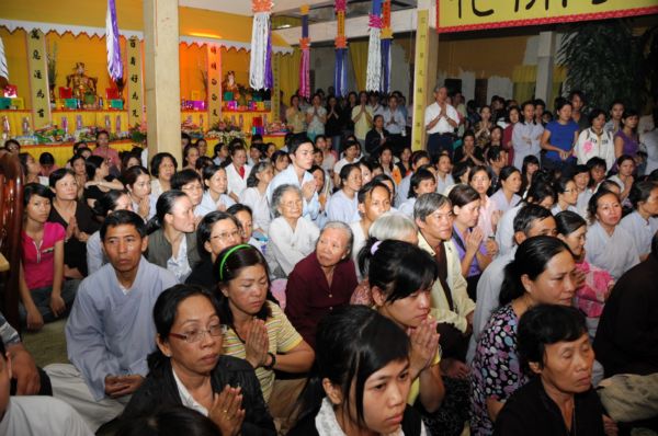Đàn Chẩn tế tại chùa Vĩnh Nghiêm