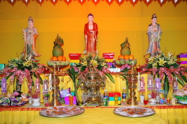 Đàn Chẩn tế tại chùa Vĩnh Nghiêm