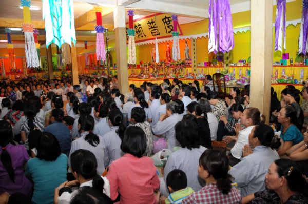 Đàn Chẩn tế tại chùa Vĩnh Nghiêm